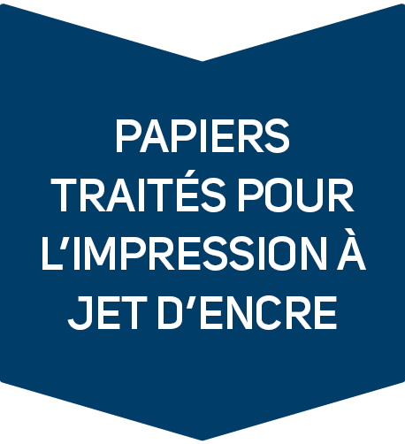 Papiers traités pour l'impression à jet d'encre